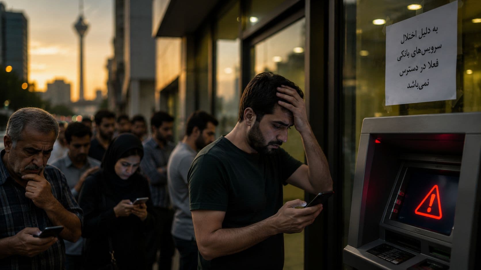 حمله به هسته مشترک؛ اختلال چهار بانک ایران چه چیزی را آشکار کرد؟